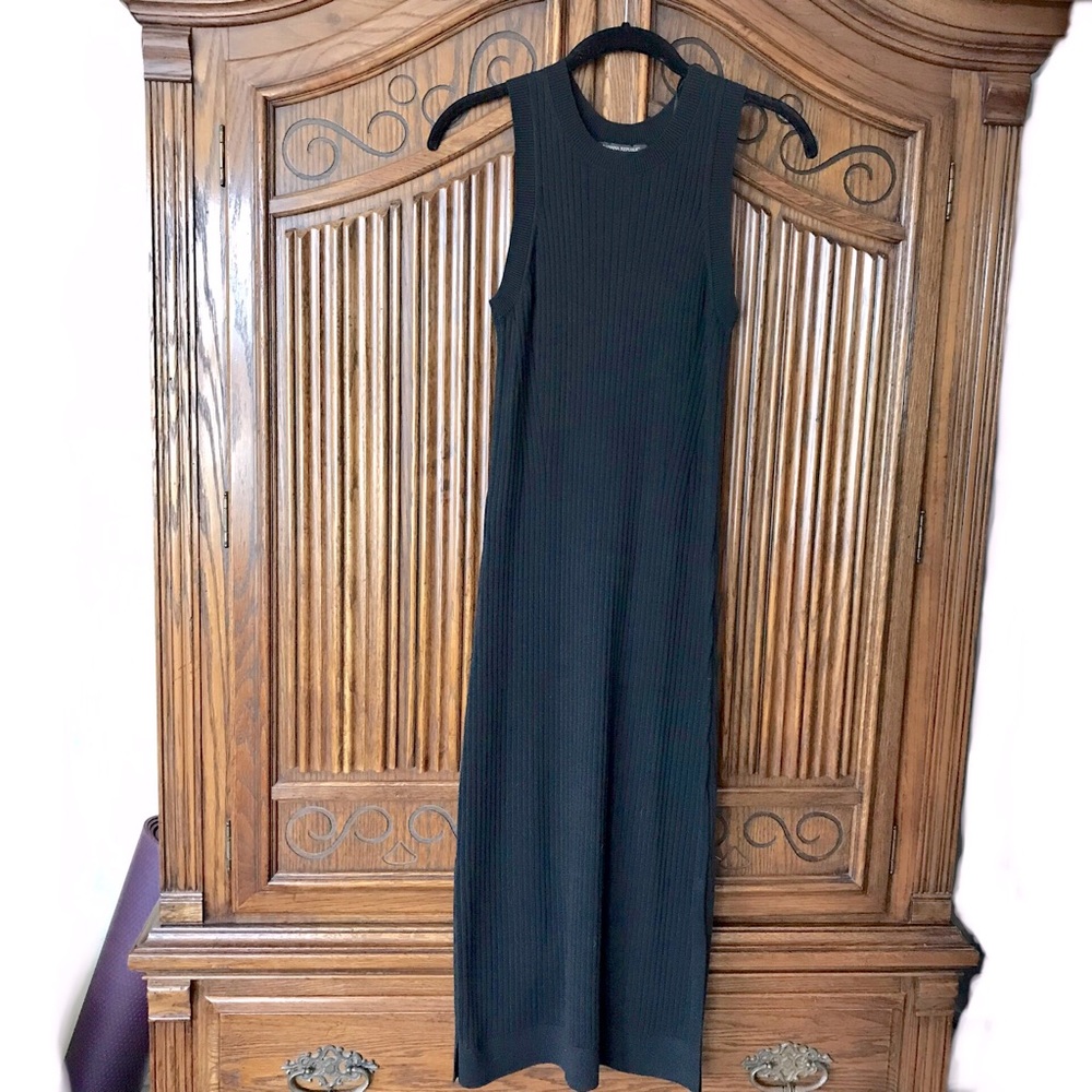 ****SOLD****BANANA REPUBLIC LONG BLACK DRESS